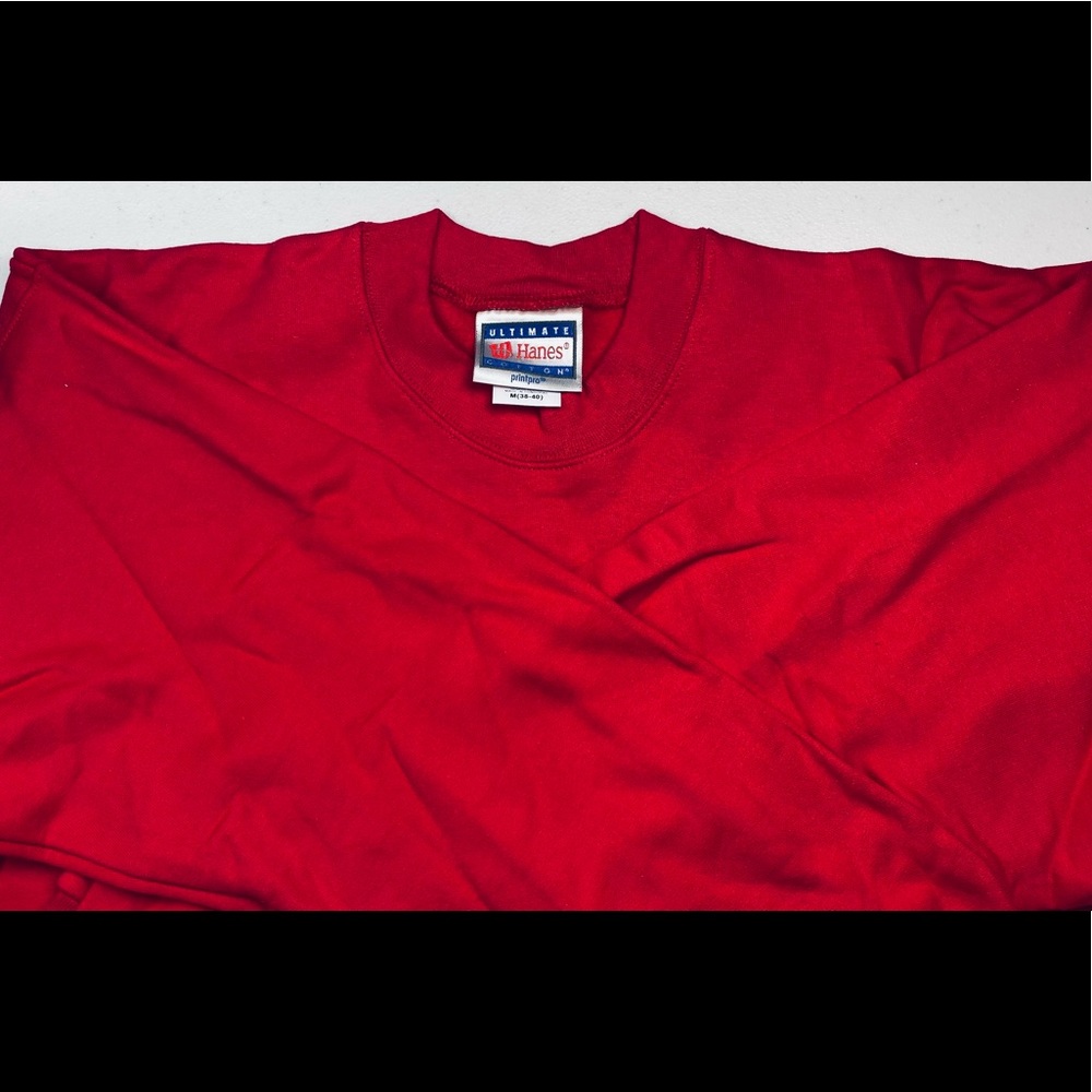 NEW Hanes Ultimate Cotton Crewneck Sweatshirt M